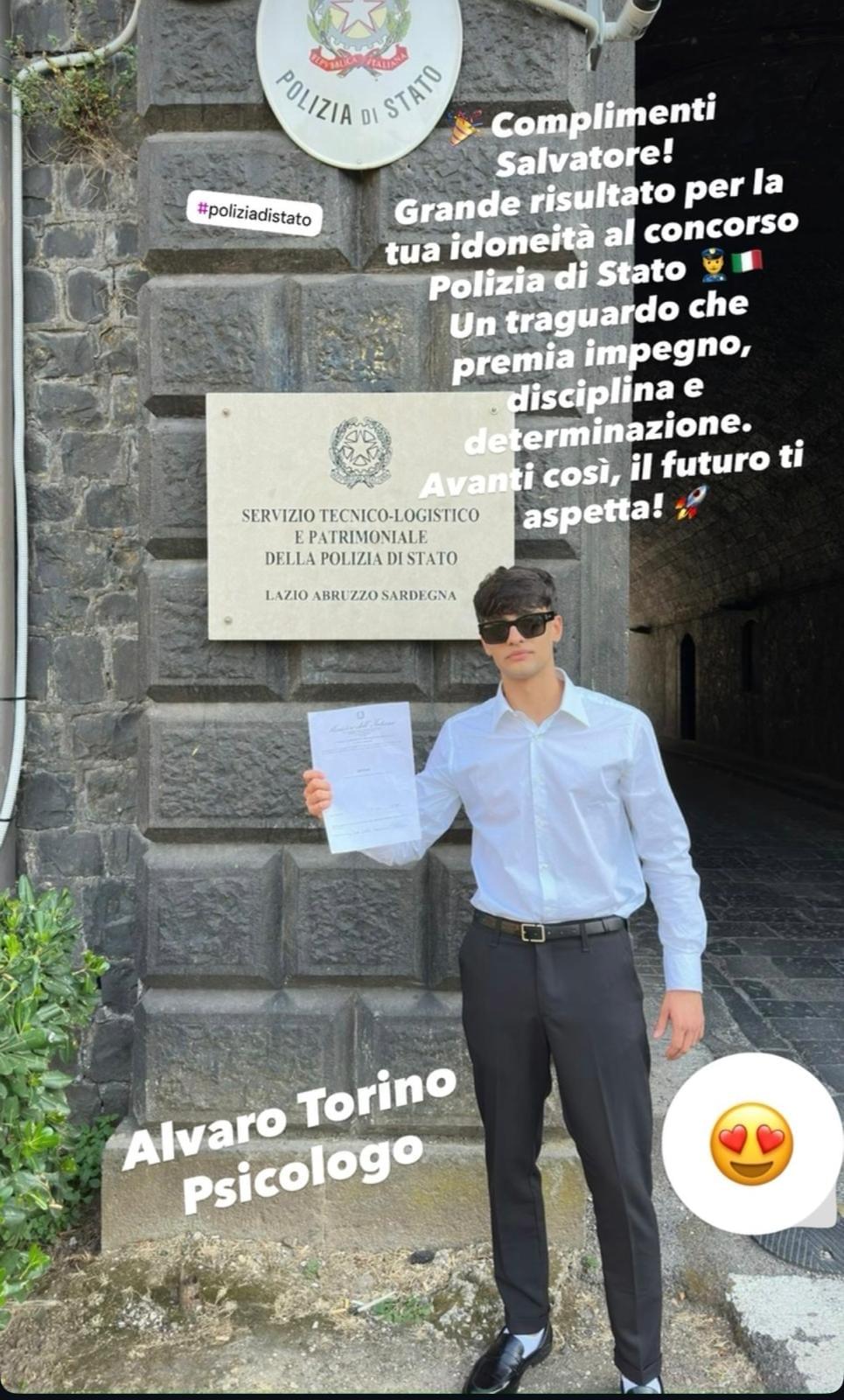 Recensione di un candidato dichiarato idoneo agli accertamenti attitudinali