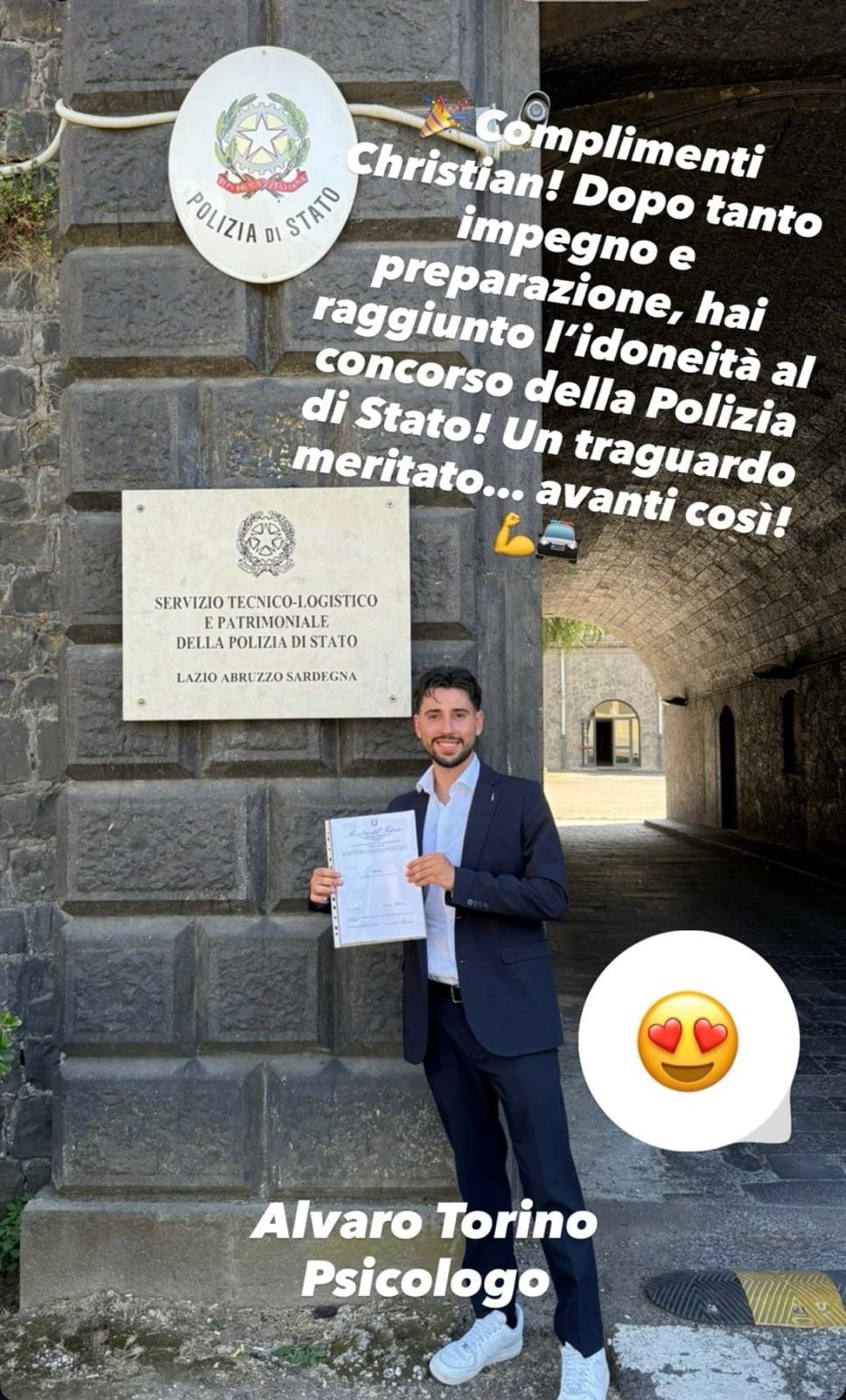 Recensione di un candidato dichiarato idoneo agli accertamenti attitudinali